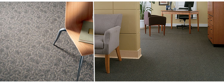 Gibraltar carpet high-traffic commercial office room
